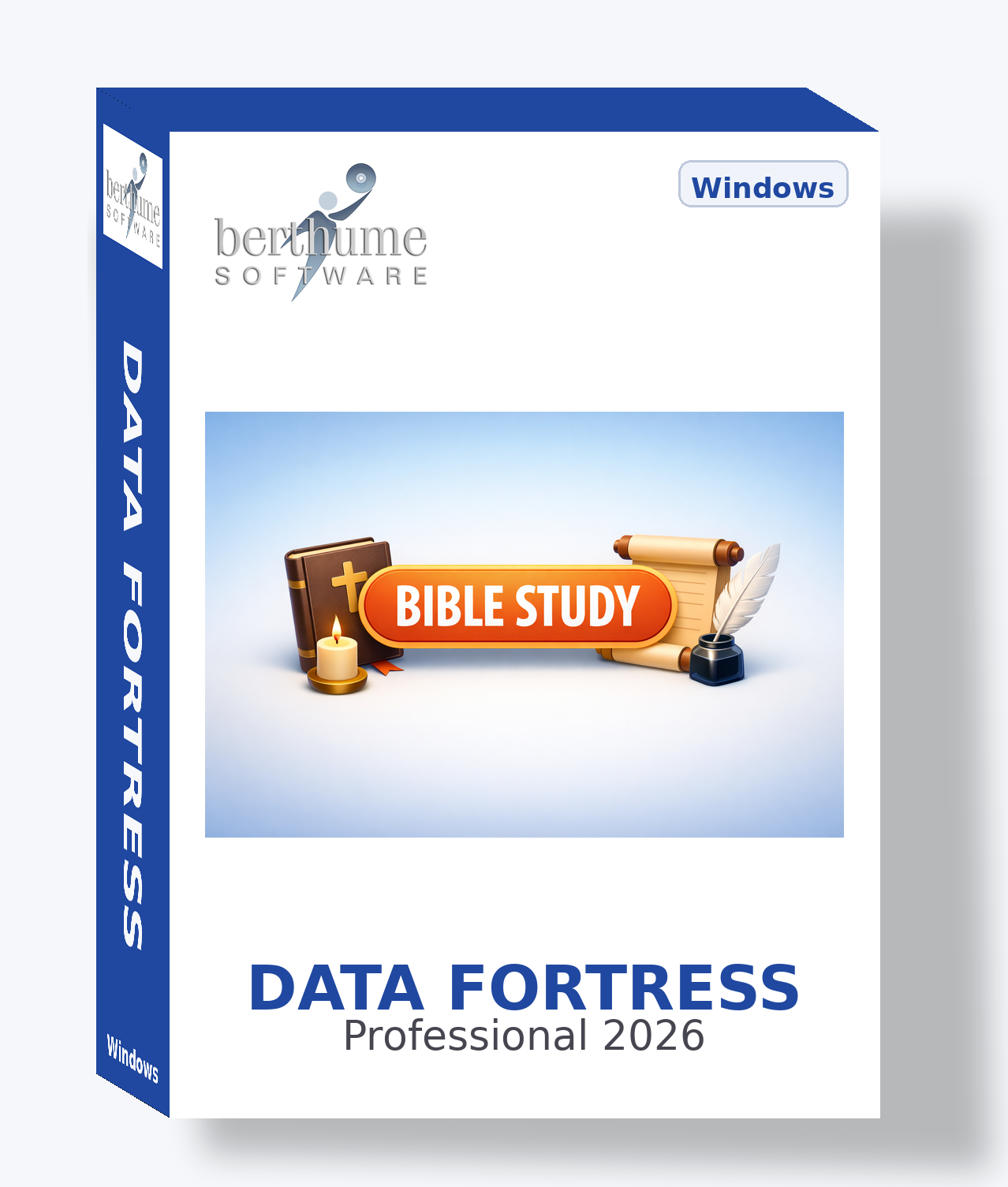 Data Fortress Bible Study Collection - Software Box