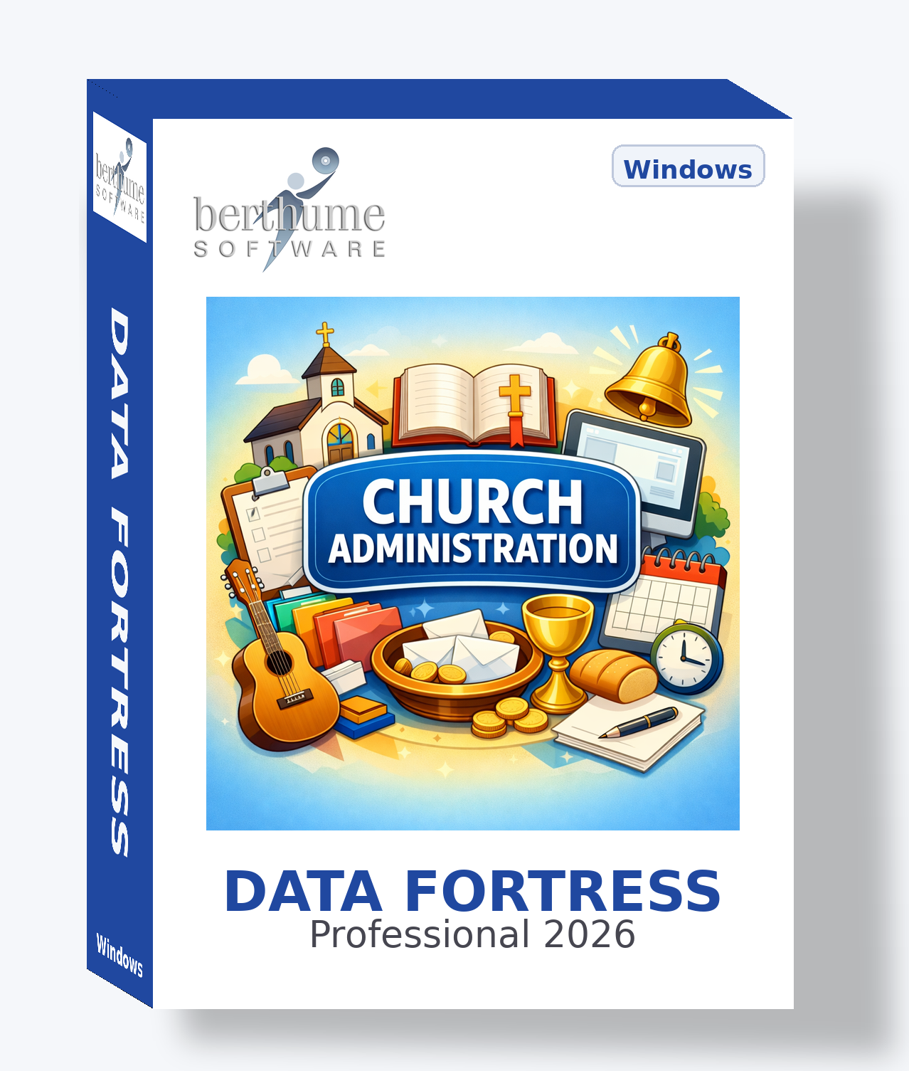 Data Fortress Church Administration - Software Box
