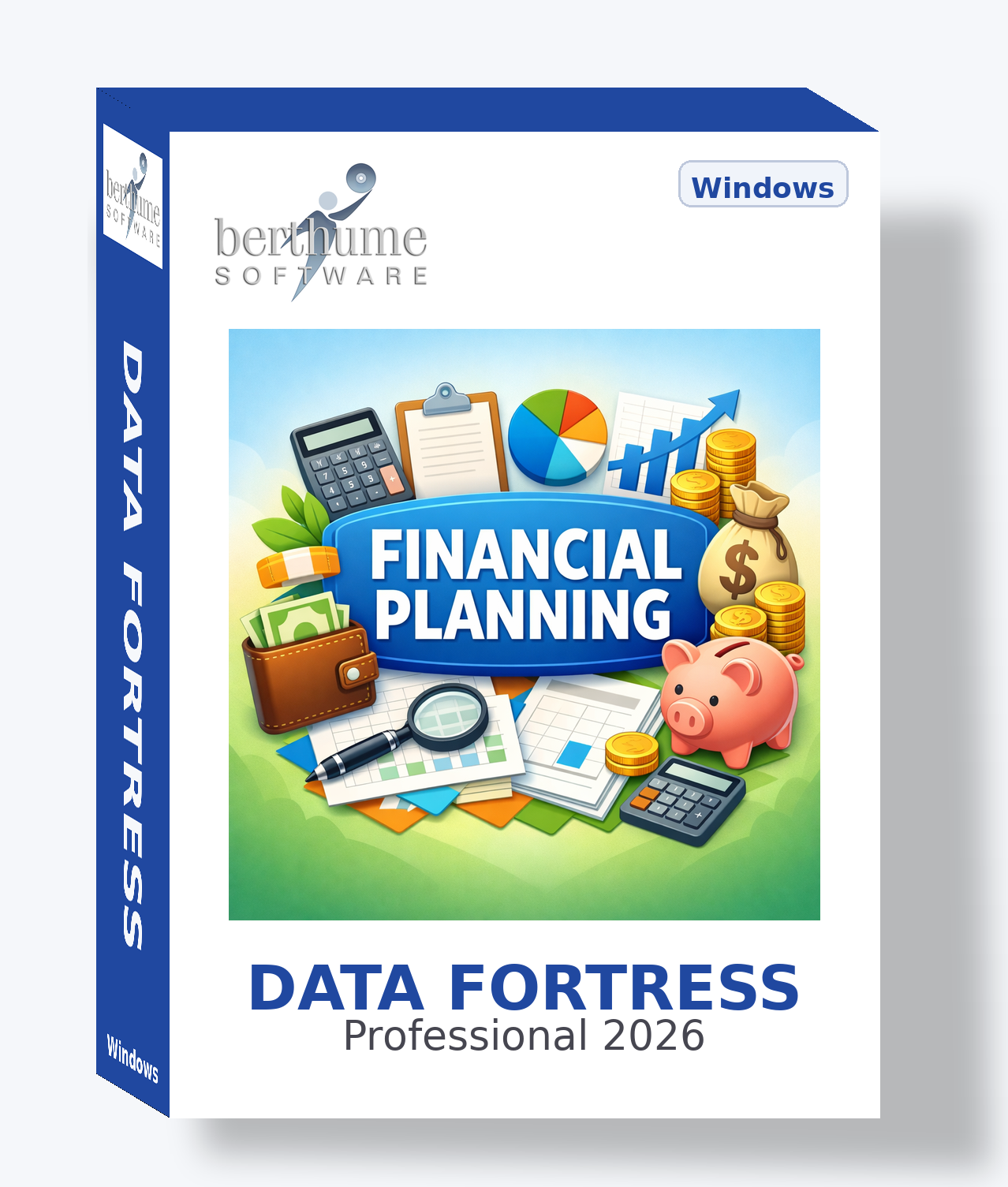 Data Fortress Financial Planning Collection - Software Box