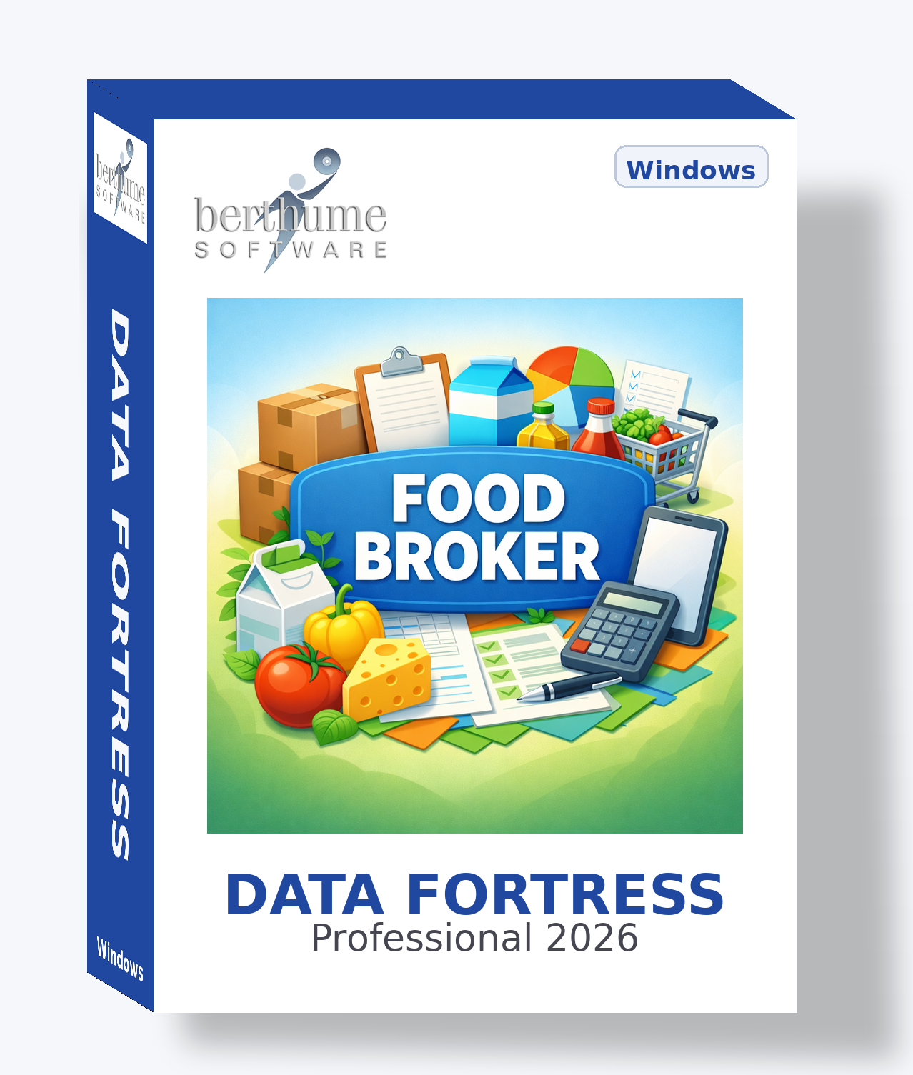 Data Fortress 🍽️ Food Brokers Collection - Software Box