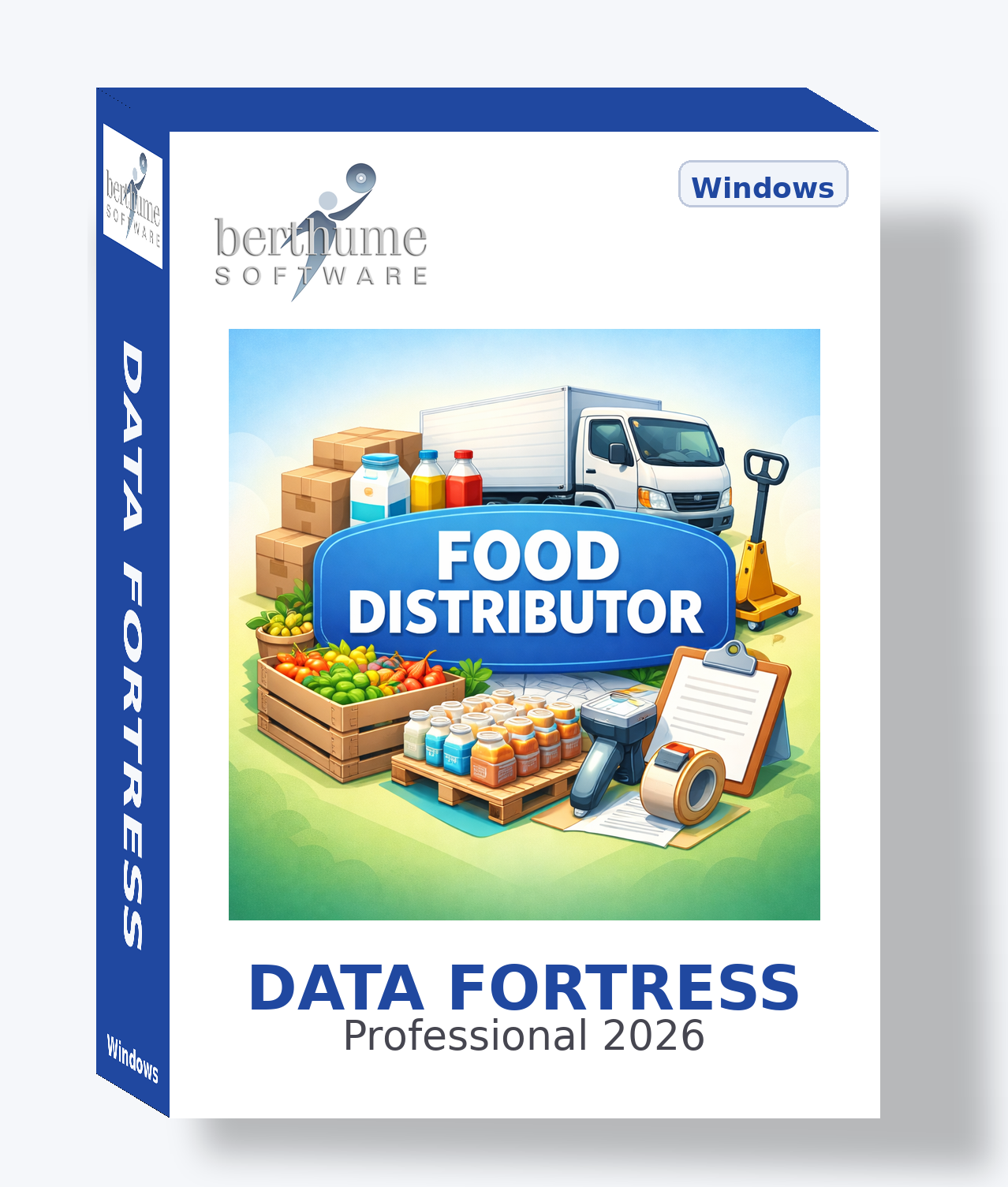 Data Fortress Food Distributors Collection - Software Box