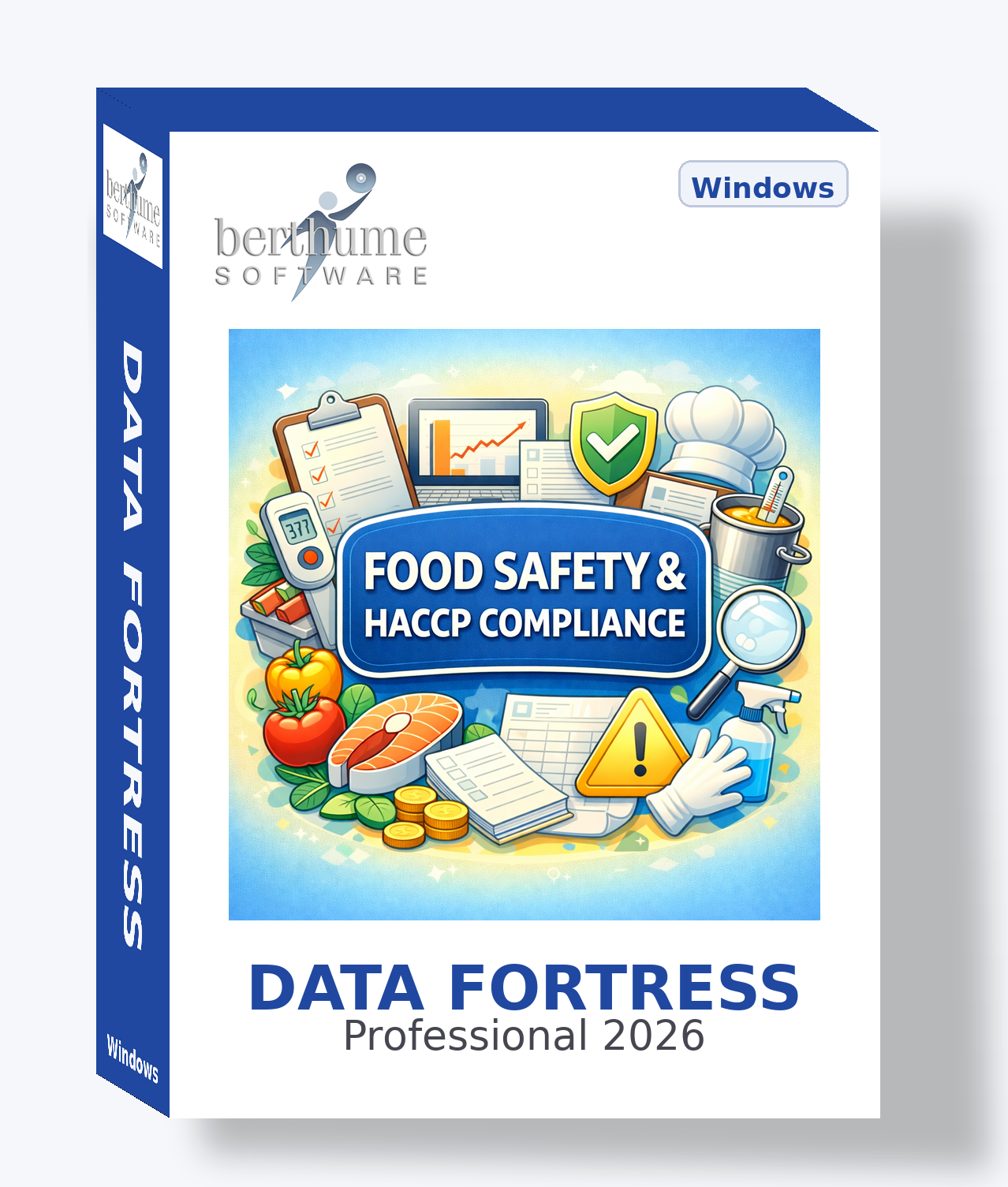 Data Fortress Food Safety &amp; HACCP Compliance - Software Box