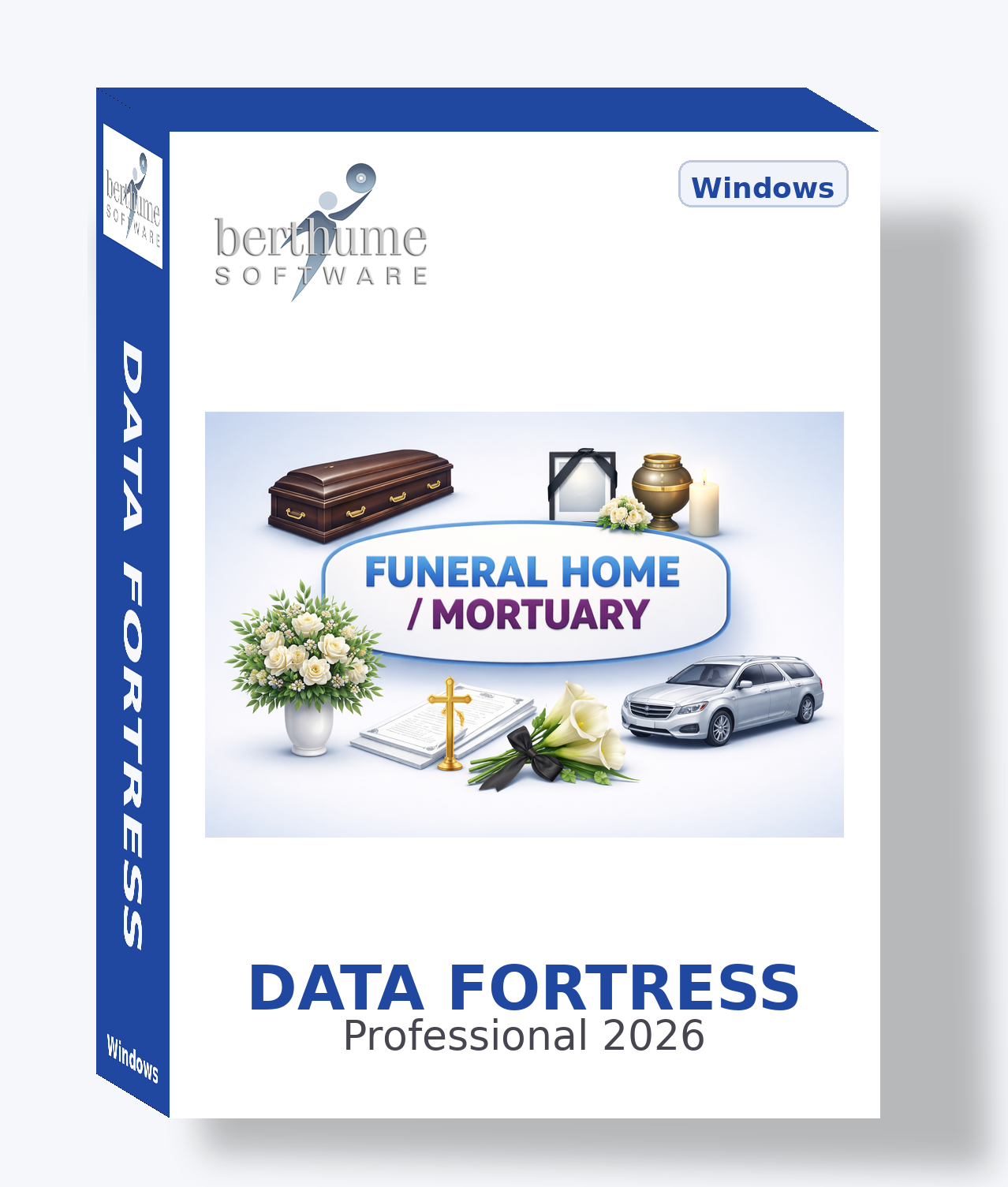 Data Fortress Funeral Home and Mortuary Collection - Software Box