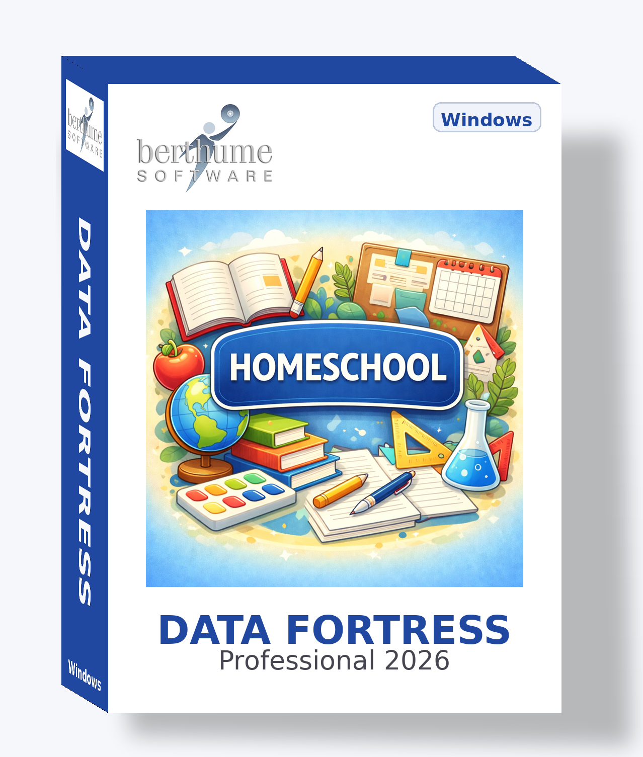 Data Fortress Homeschool Collection - Software Box
