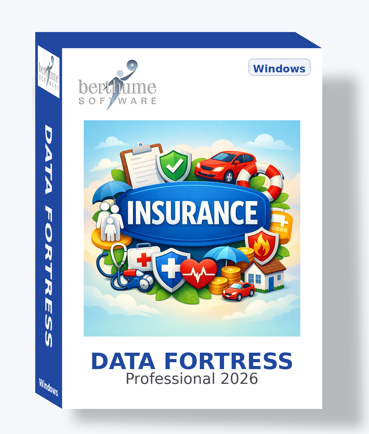 Data Fortress Insurance Agencies Collection - Software Box