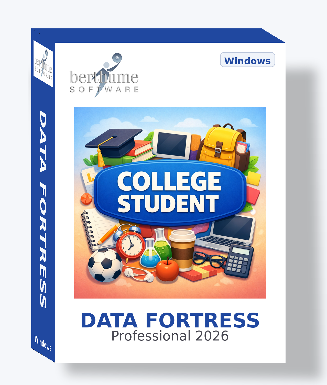 Data Fortress Post-Secondary Student Collection - Software Box