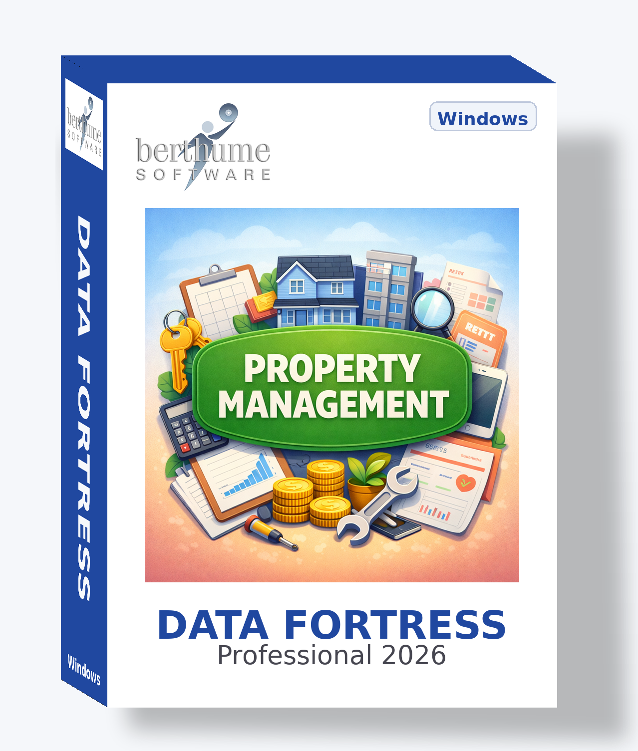 Data Fortress Property Management Collection - Software Box