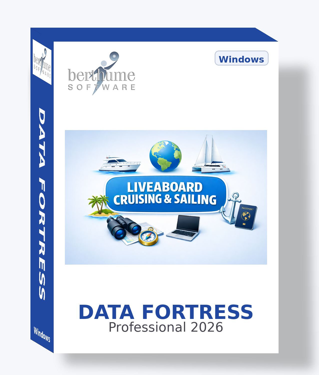 Data Fortress Liveaboard Cruising &amp; Sailing Collection - Software Box