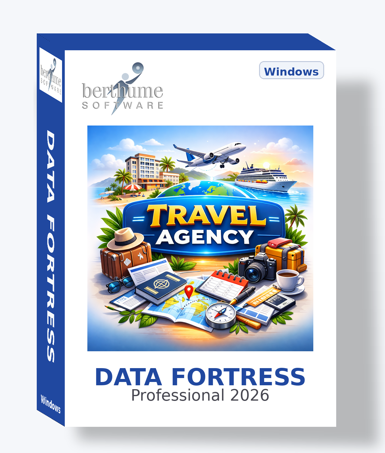 Data Fortress Travel Agency Collection - Software Box
